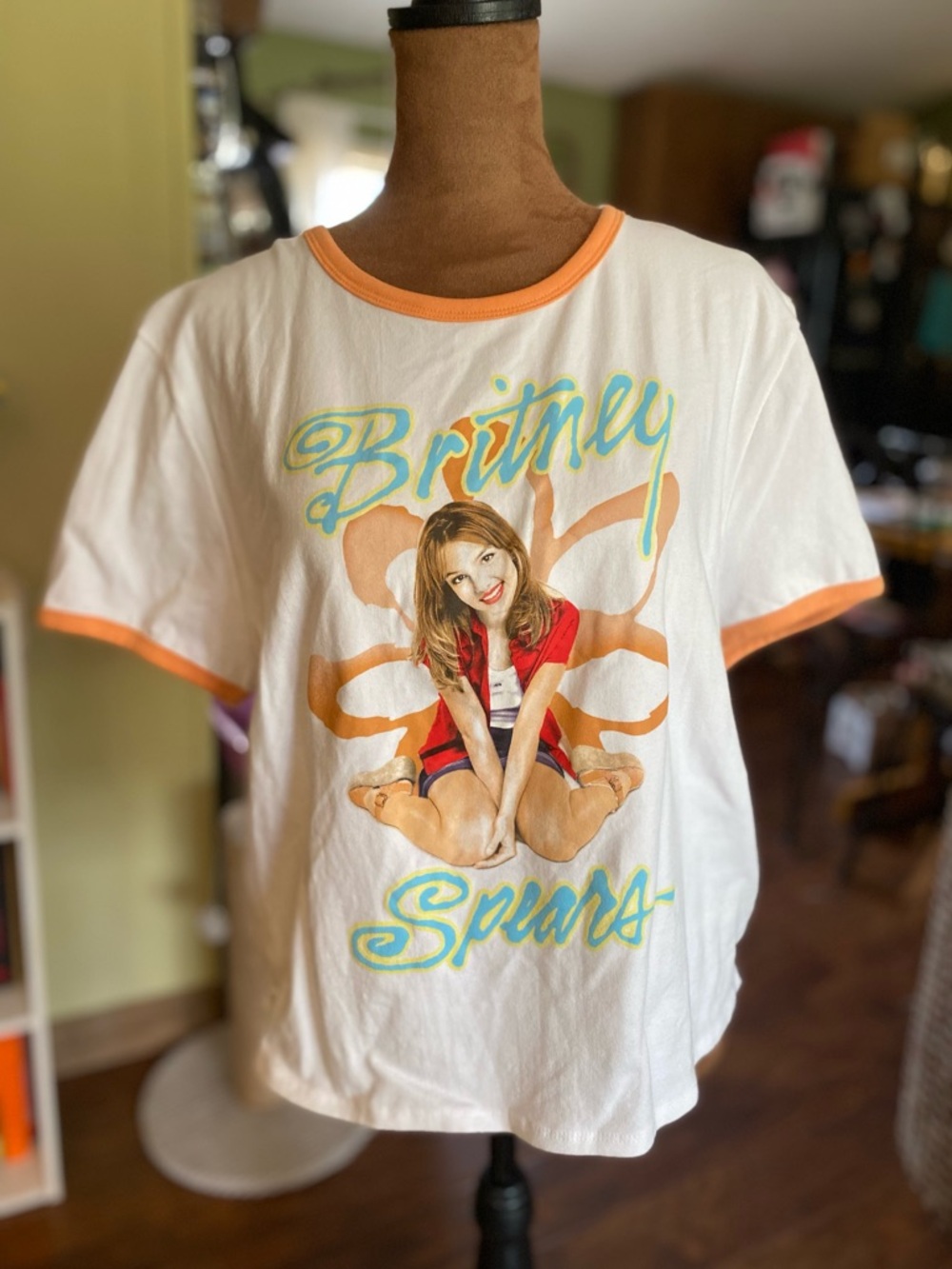 Britney Spears cotton t shirt with graphic